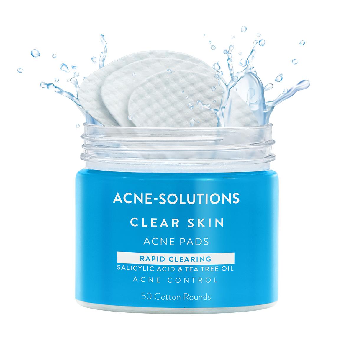 Acne Solutions Dermaceutics Clear Skin Acne Pads 50 Cotton Rounds