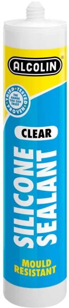 Alcolin Mould Resistant Clear Silicone Sealant Adhesive 300 ml
