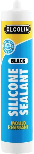 Alcolin Mould Resistant Black Silicone Sealant Adhesive 300 ml