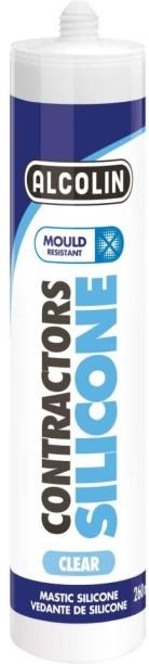 Alcolin Contractors Silicone Clear Adhesive 260 ml