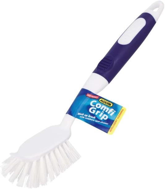 Addis Grip Wash-Up-Brush Wet Plastic Handle Plastic Brush Multicolor
