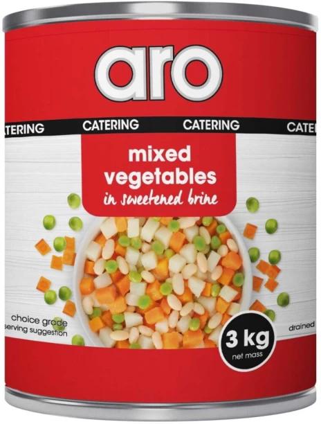 Aro Mixed in Sweetened Brine Vegetables 36 kg