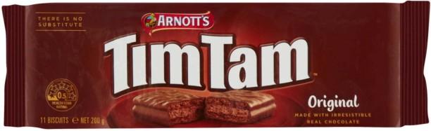 Arnotts Tim Tam Original Chocolate Cream Sandwich Biscuit 200 g