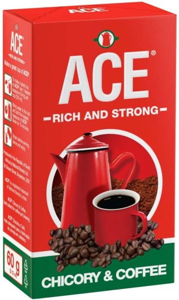 Ace Rich And Strong Instant Coffee Chicory Flavoured, 4 x 60 g (4x60 g)