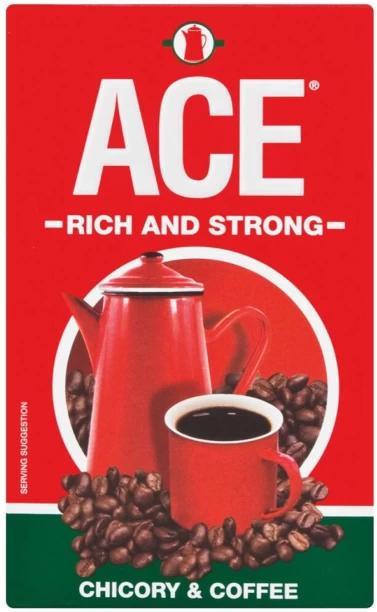 Ace Rich & Strong Roast & Ground Coffee Chicory Flavoured, 60 g