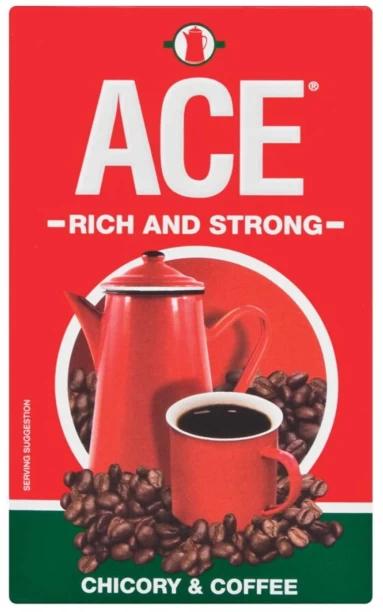 Ace Rich & Strong Roast & Ground Coffee Chicory Flavoured, 16 x 60 g (16x60 g)