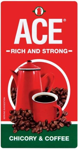 Ace Chicory & Coffee Roast & Ground Coffee Chicory Flavoured, 125 g