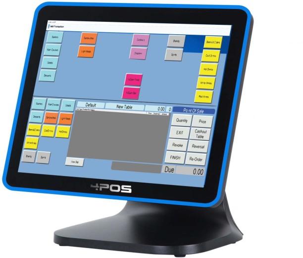 4Pos 15` Touch Pc Only Table Top Cash Register LED Screen