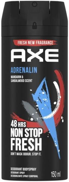 Axe Deodorant Adrenalin Deodorant Spray  -  For Men 150 ml