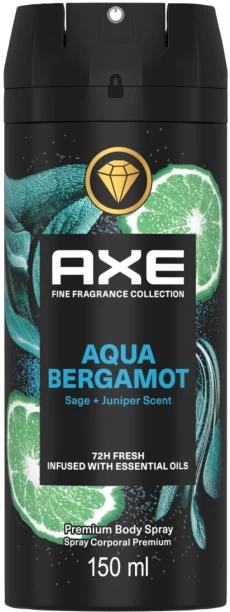 AXE Aqua Bergamot Deodorant Spray  -  For Men 150 ml