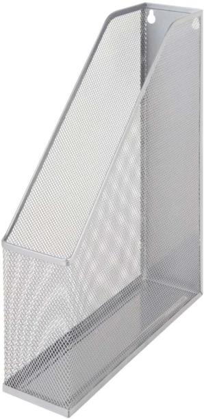 Aro 1 Compartments Steel Magazine Holder Silver