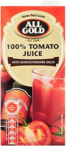 All Gold Tomato Cocktail Wih Worcestershire Sauce 1 L