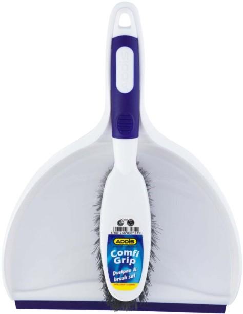 Addis Comfi Grip Plastic Dustpan Multicolour