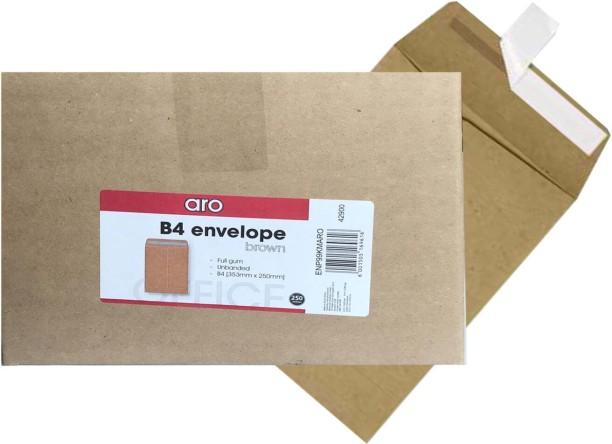 Aro B4 Envelope Envelopes Pack of 1 Brown