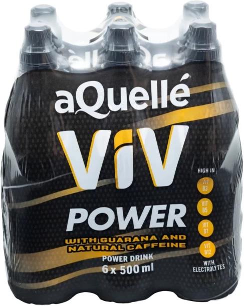 aQuelle ViV Sports Drink Power Flavoured, 6 x 500 ml (6x500 ml)