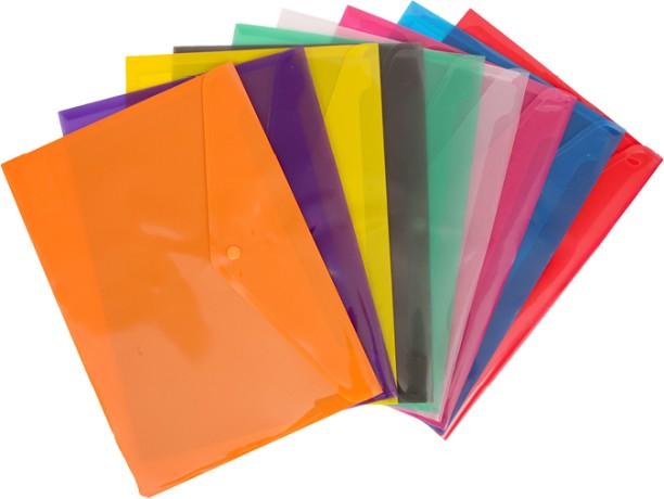 Aro Plastic Carry Folder Set of 1, Multicolour