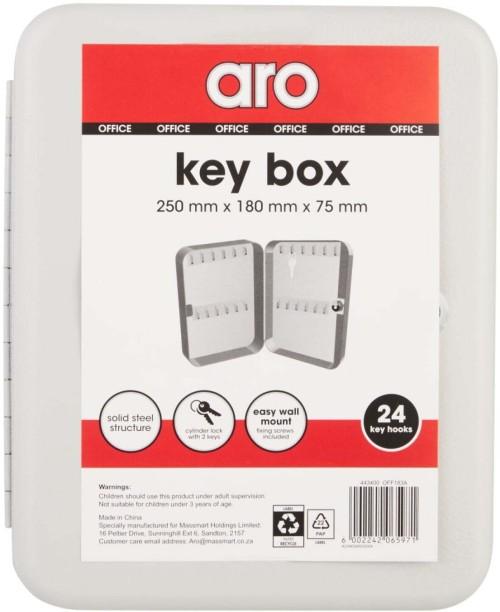 Aro Steel Storage Box Set of 1, White