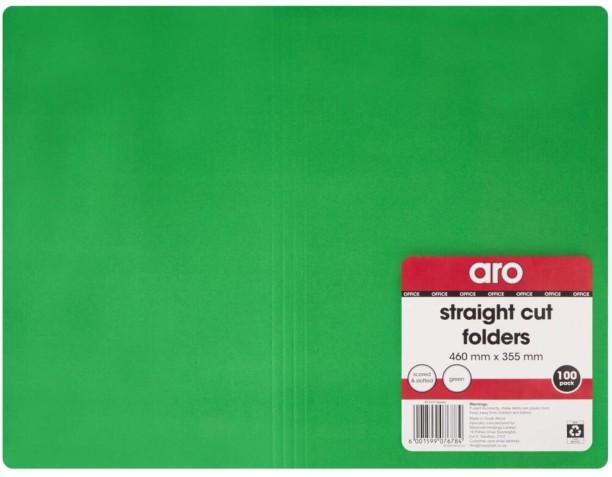 Aro Polypropylene Straight Cut Set of 1, Green