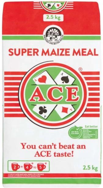 Ace Super Meal Maize/Corn 2.5 kg, Pack of 8