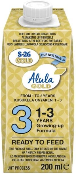 Alula S-26 3 Ready To Feed Growing Up Formula 24 x 200 ml, 24 Months And Above (24x200 ml)