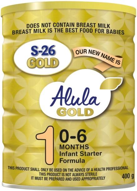 Alula S-26 Gold 1 Instant Starter Formula 12 x 400 g, 0-6 Months (12x400 g)