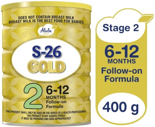 Alula S-26 Gold 2 Follow-On Formula 12 x 400 g, 6-12 Months (12x400 g)