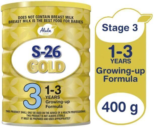 Alula S-26 Gold 3 Growing-Up Formula 12 x 400 g, 24 Months And Above (12x400 g)