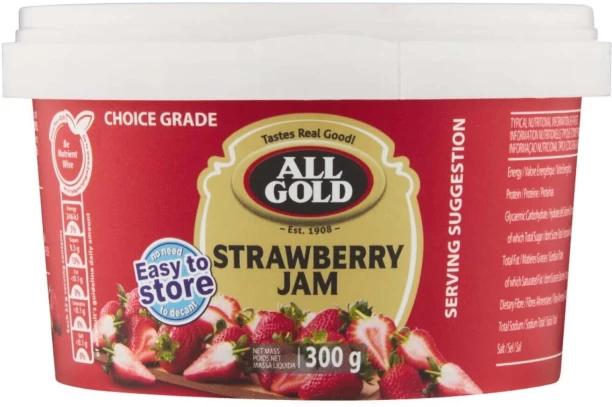 All Gold Strawberry Jam 300 g Pack of 12