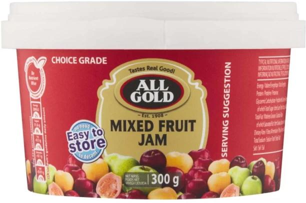 All Gold Mixed Fruit Jam 300 g Pack of 12