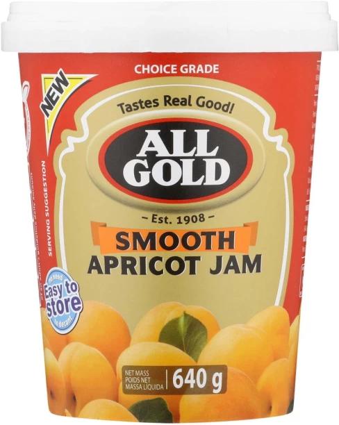All Gold Jam Smooth Apricot 640 g