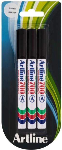 Artline 700 Perm Marker Black