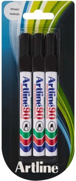 Artline 90 Perm Marker Black