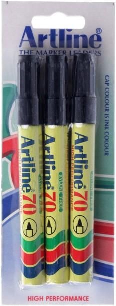 Artline 70 Perm Marker Black