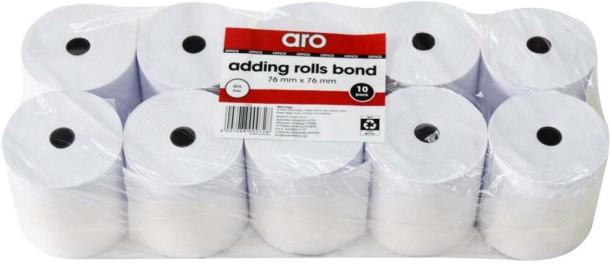 Aro B1 55 gsm Thermal Paper Set of 10, White