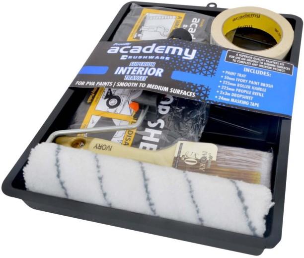 Academy Interior Combo Trayset Paint Roller Pack of 1