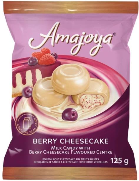 Amajoya Sweets Creamy Berry Cheesecake Sweets Pack of 1 x 125 g