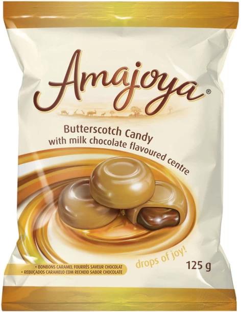 Amajoya Butterscotch Candy Milk Chocolate Sweets Pack of 1 x 125 g