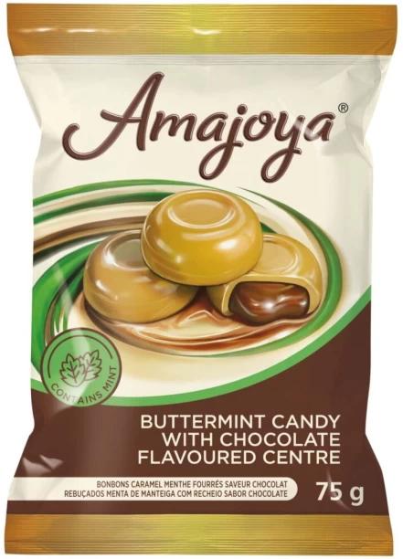 Amajoya Sweets Mint Toffee Pack of 1 x 75 g