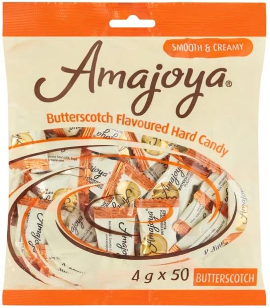 Amajoya Sweet Butterscotch Butterscotch Sweets Pack of 1 x 50 pieces