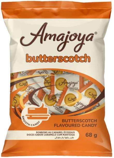 Amajoya Smooth Butterscotch Toffee Pack of 1 x 68 g
