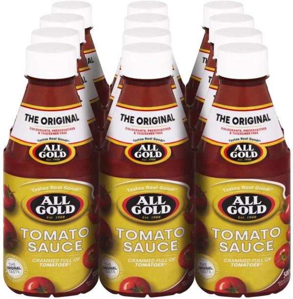 All Gold The Original Tomato Sauce 12 x 500 ml (12x500 ml)