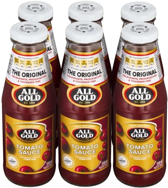 All Gold Tomato Sauce 6 x 350 ml (6x350 ml)