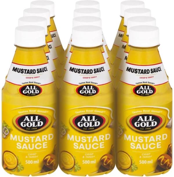 All Gold Mustard Sauce 12 x 500 ml (12x500 ml)