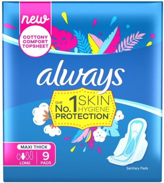 Always Long Ultra Longsize Sanitary Pad Pack of 9