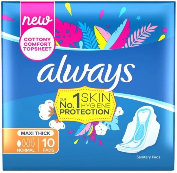 Always Normal Regularsize Sanitary Pad Pack of 10