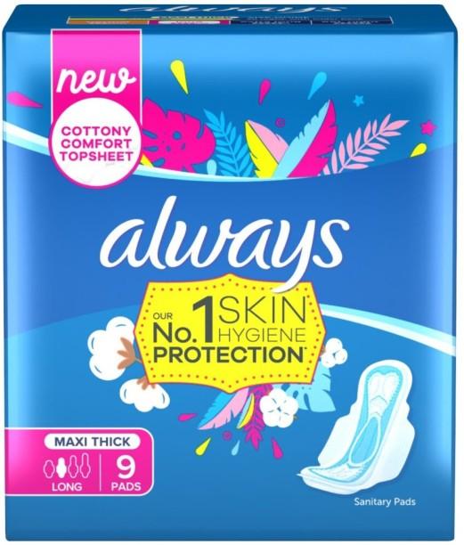 Always Long Ultra Longsize Sanitary Pad Pack of 9