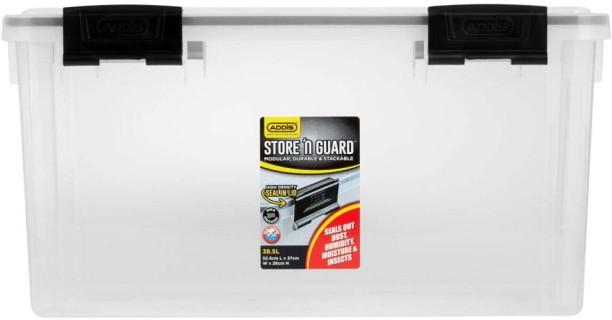 Addis Store and Guard Storage Box 38.5 L, White