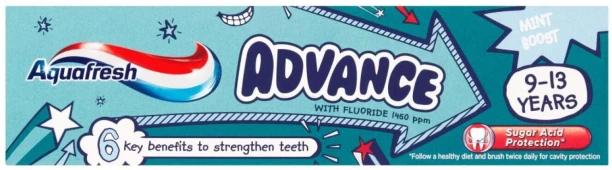 Aquafresh Advance Mint Boost Toothpaste 75 ml, Pack of 1