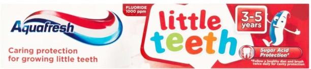 Aquafresh Little Teeth Toothpaste 50 ml, Pack of 1