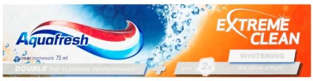 Aquafresh Extreme Clean Whitening Toothpaste 75 ml, Pack of 1